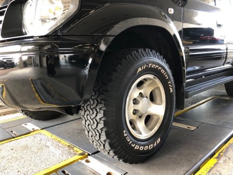 95プラド　丸目クラシックコンプリート　ペンドルトン内装　をご納車致しました。